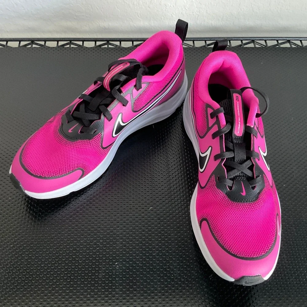 Nike Cosmic Runner GS Pink‎ Black White HM4402-602 Youth Running Shoes Size 6Y